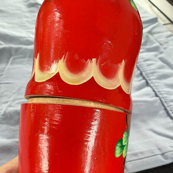 Vintage Nesting Dolls 5 Piece - Picture 7 of 9